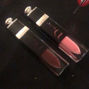 Dior lip lacquers